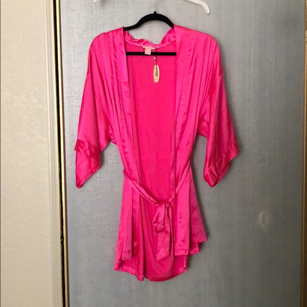 Victoria’s Secret Satin Robe NWT